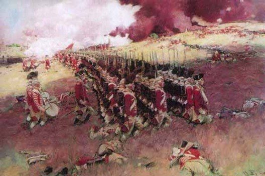 The Battle of Bunker Hill by Howard Pyle