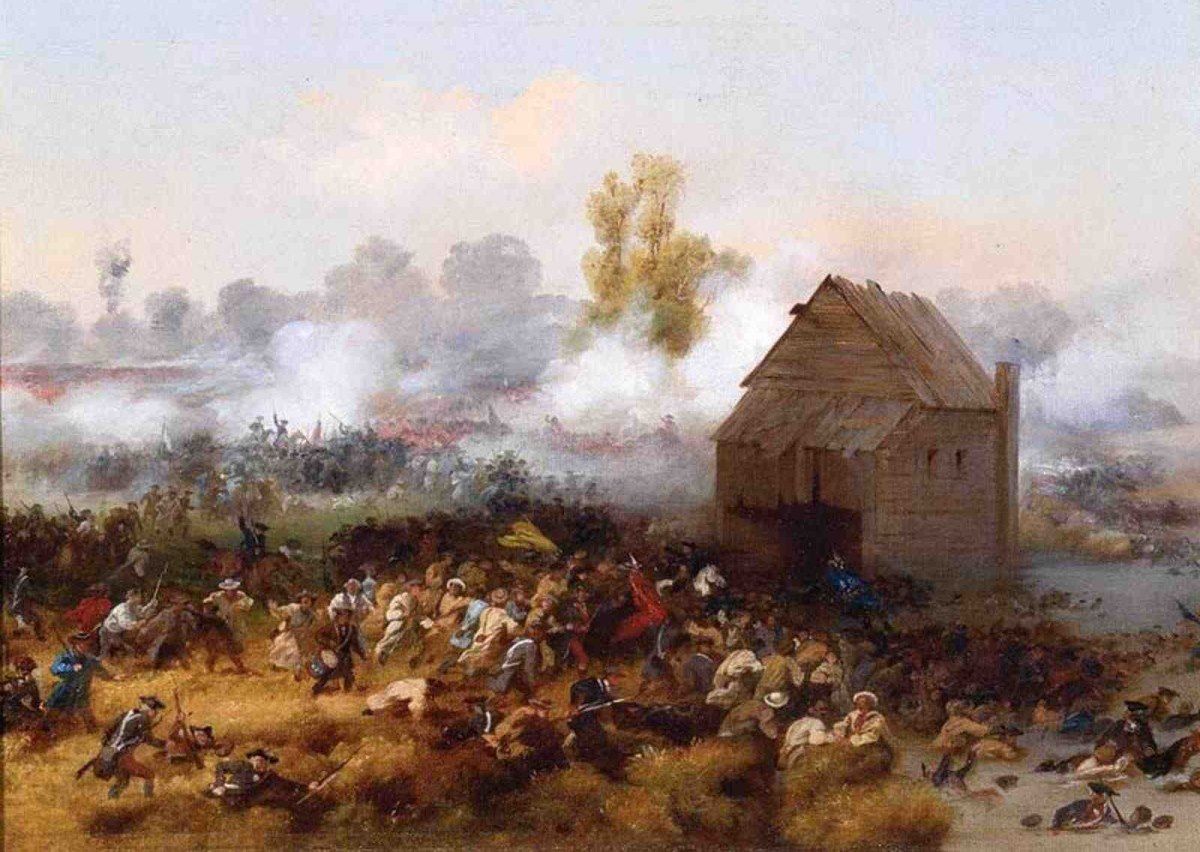 Battle of Long Island by Alonzo Chappel