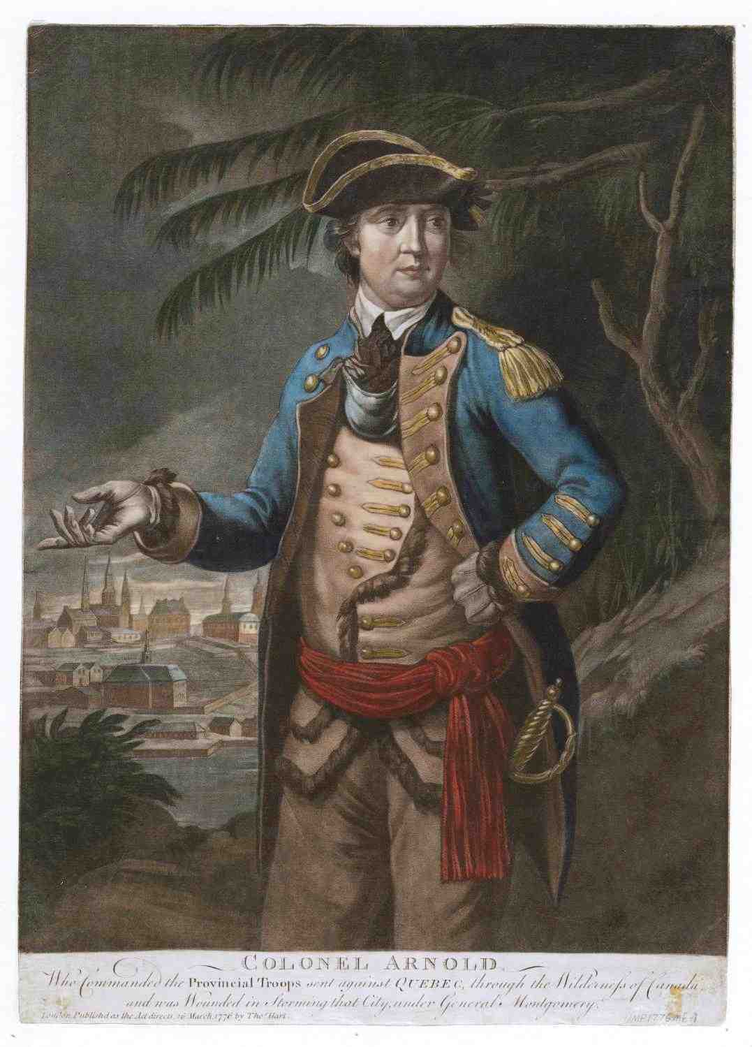 Benedict Arnold by Thomas Hart