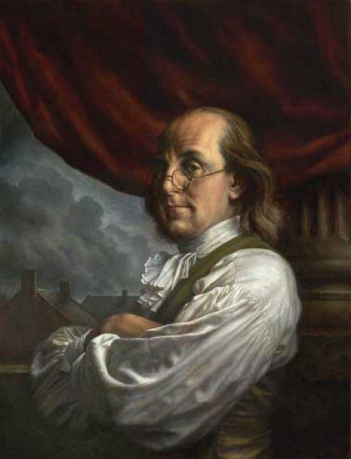 Benjamin Franklin by Michael Deas