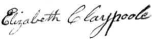 Betsy Ross signature