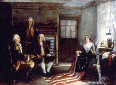 Birth of Our Nation's Flag by Charles Weisberger