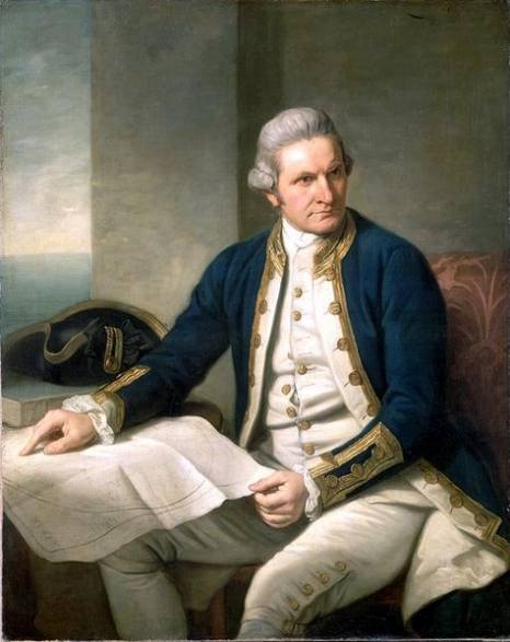 Captain James Cook by Nathaniel Dance-Holland