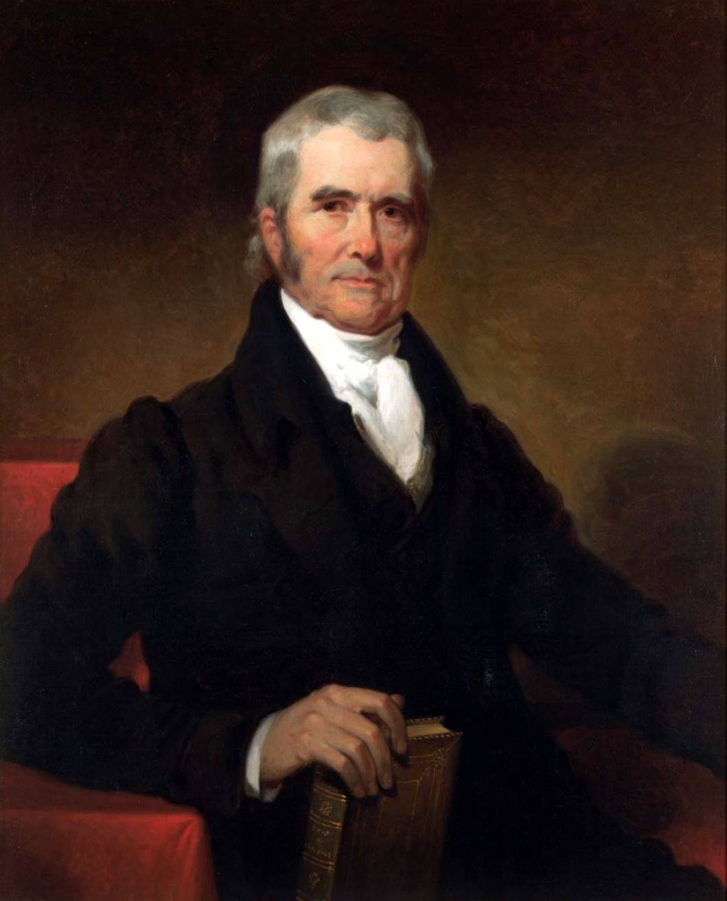 Chief Justice John Marshall by Henry Inman