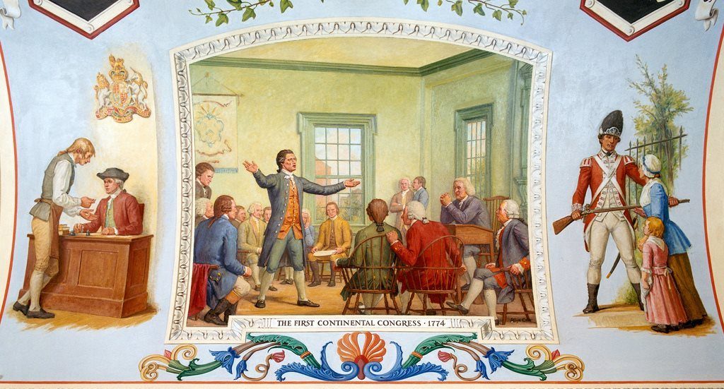 First Continental Congress by Allyn Cox