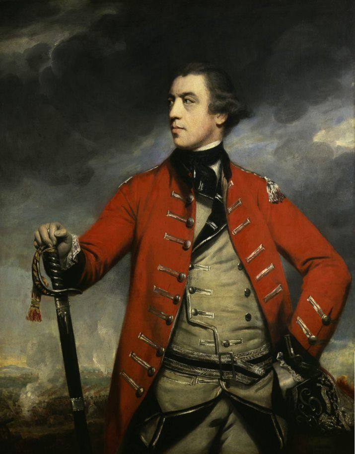 General John Burgoyne by Joshua Reynolds