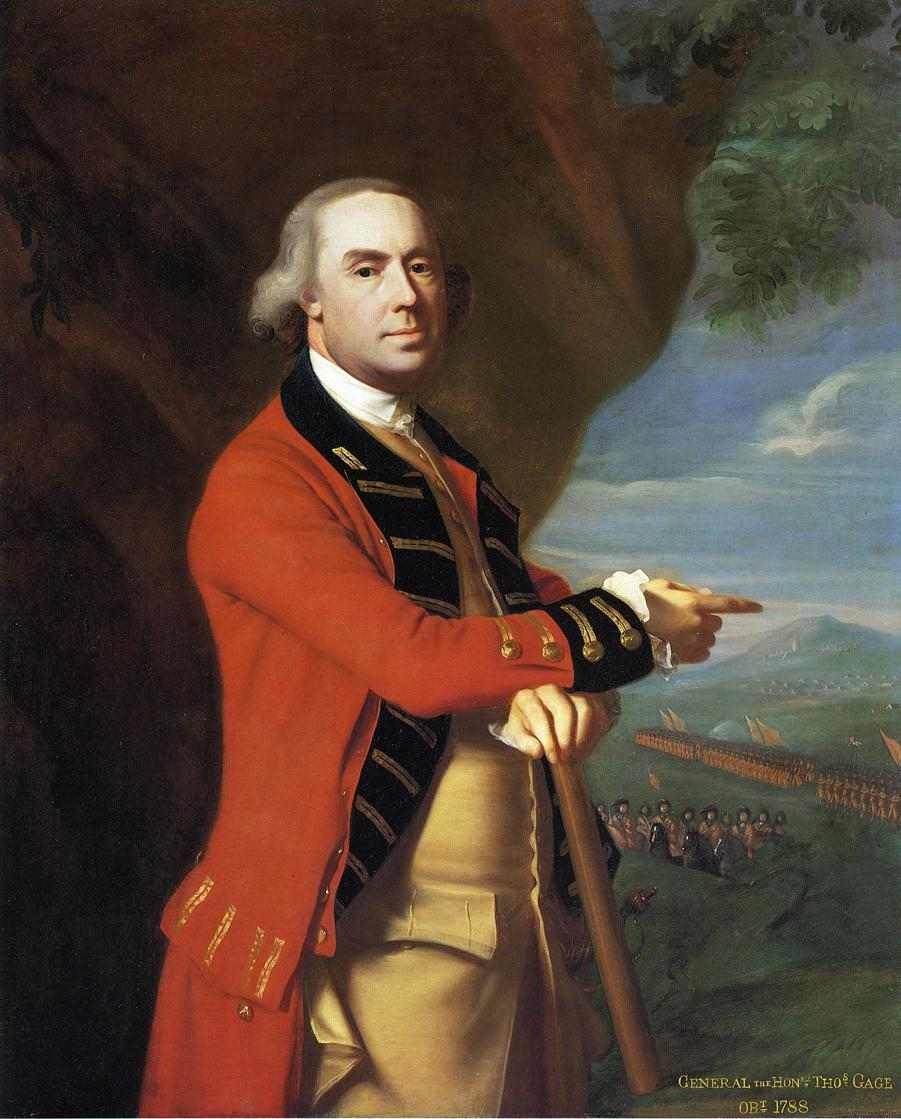General Thomas Gage by John Singleton Copley