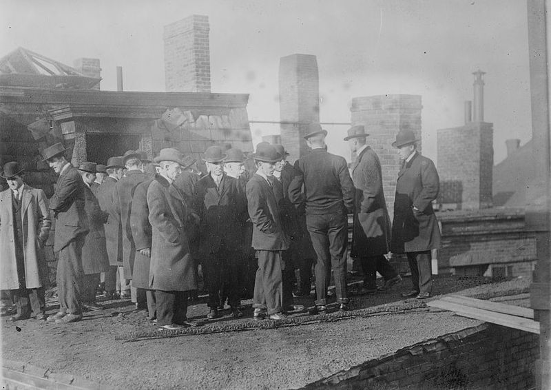 Grand Jury at the Arcadia Hotel fire in Boston, 1913