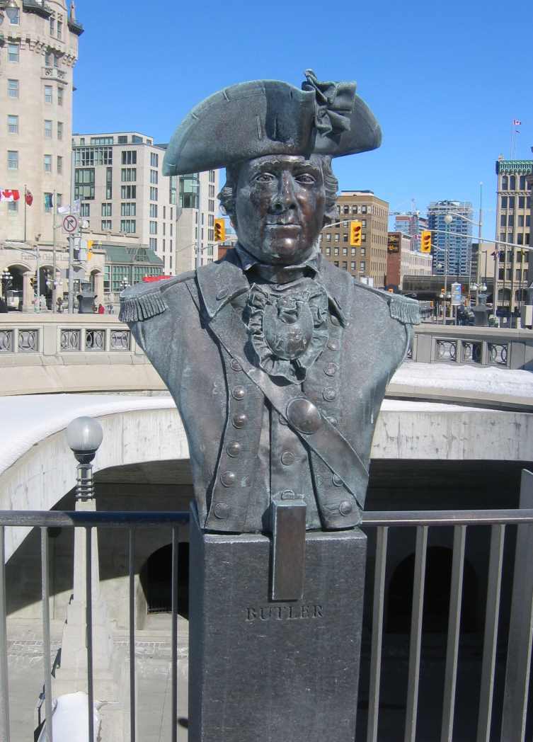 Major John Butler bust, Ottawa, Canada