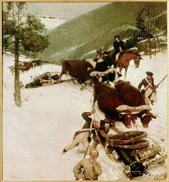 The Noble Train of Artillery by Tom Lovell