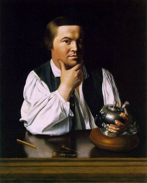 Paul Revere Portrait by John Singleton Copley