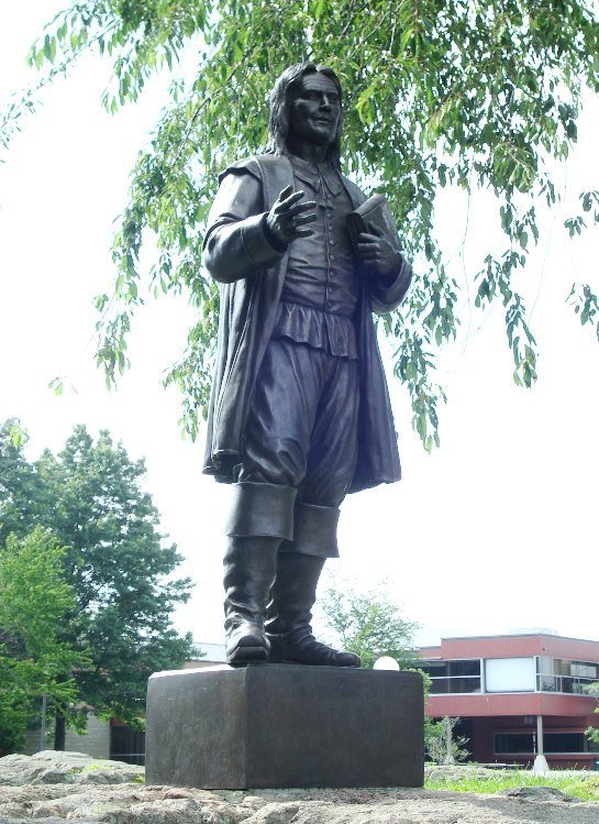 Roger Williams Statue, Roger Williams University, Nashville, Tennessee