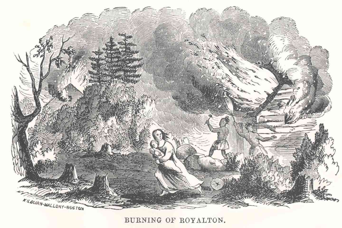 Burning of Royalton