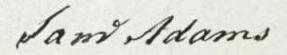 Samuel Adams Signature