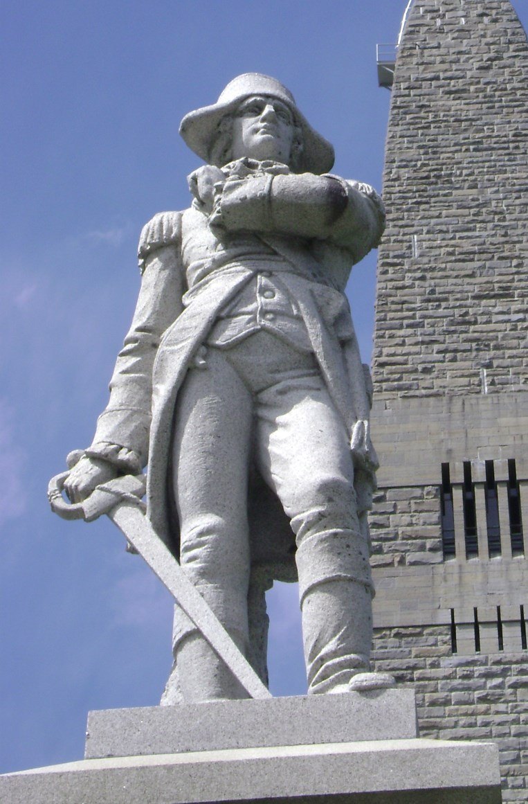 Seth Warner Statue, Battle of Bennington Monument, Bennington, Vermont
