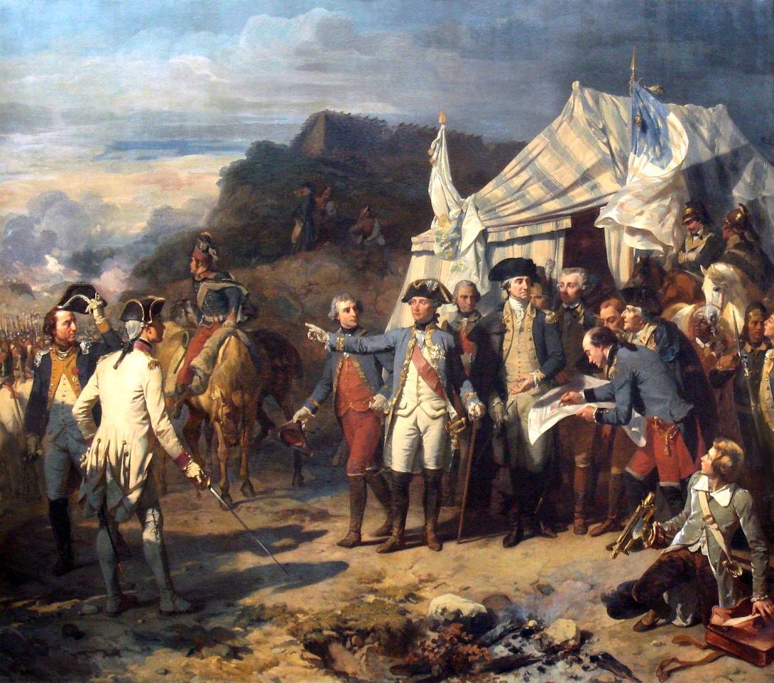 Siege of Yorktown by Auguste Couder