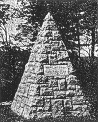 D.A.R McCrea Monument