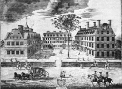 Harvard College, ca. 1725