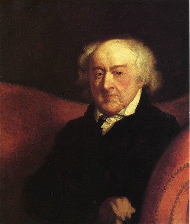 John Adams Portrait by Gilbert Stuart